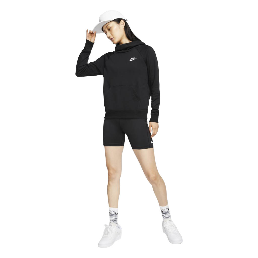 nike women's essential funnel neck fleece moletom com capuz